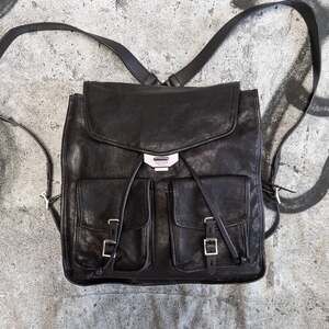 Rag & Bone Leather Backpack Black